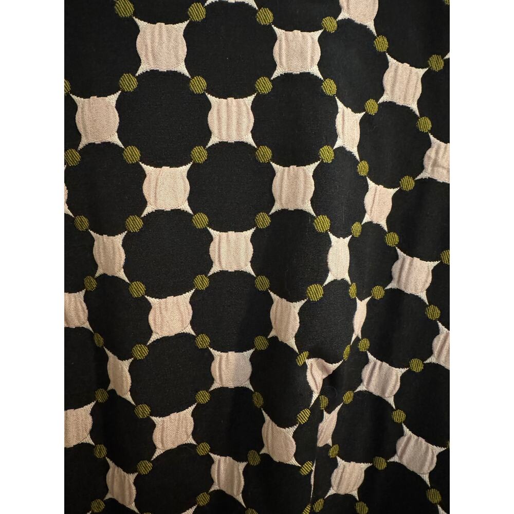 Ann Taylor New Black Pink Geometric Sleeveless Dress Lined Size 0 Petite - Picture 2 of 5